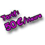 50 €/heure 50 €/heure